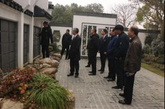 张家口市民政局向导一行认真考察ag尊龙凯时中国官网集团