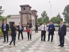 江苏盐城大丰福寿园向导来浙江ag尊龙凯时中国官网调研